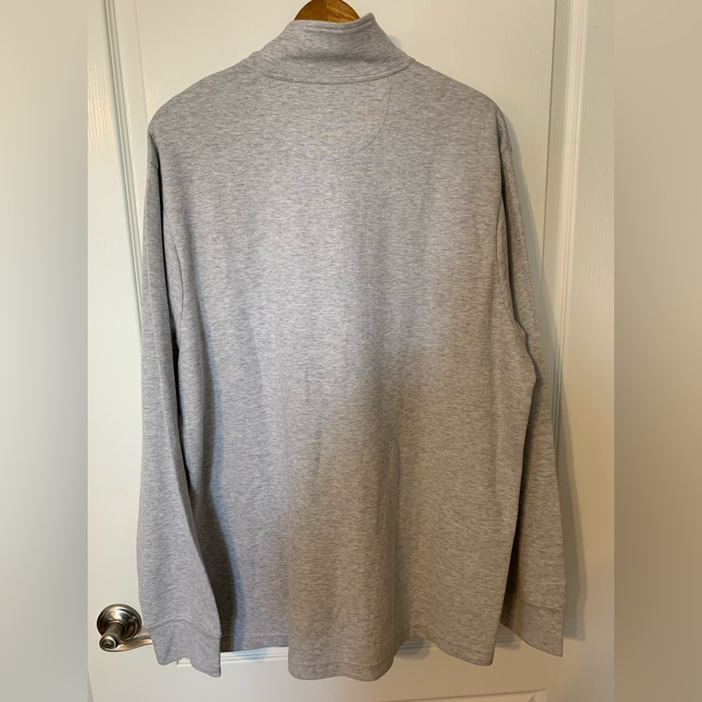 Chaps Light Gray Pullover - Picture 3 of 3